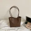 Bolsa de axila de gran capacidad para mujer, bolso tote con patrón tejido nuevo para el verano 2026, bolso cesta simple de un solo hombro