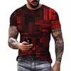 Camiseta de Manga Corta 3D Estilo Mexicano Impresión Digital 3D Secado Rápido para Hombre Verano Moderna Casual Deportiva