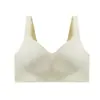 Sujetador tipo bralette de gel sin costuras para mujer, realza los bustos grandes, hace que parezcan más pequeños, ligero, transpirable, sujetador con banda de soporte suave