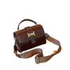 Bolso Pequeño Cuadrado de Cuero Genuino para Mujer 2026 Primavera/Verano Nuevo Estilo Piel de Vaca de Primera Capa Bolso de Mensajero de Moda Versátil Bolso de Mano Bolso de Hombro Bolso Cruzado
