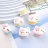 Brinquedo de Comida Simulado Gato Sanduíche Bolo Acessórios de Resina Case de Celular DIY Grampo de Cabelo Ornamento de Cabelo Pingente de Contas Decoração de Sapato