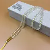 Cordón para Colgante de Jade, Cadena de Cuentas de Vidrio, Cordón para Collar de Jade, Cadena para Suéter de Obsidiana, Cadena para Joyería y Accesorios de Jade