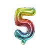 Papel de Aluminio de 16 pulgadas Confesión Decoración de Fiesta de Cumpleaños Decoración de Habitación de Boda Globos con Letras en Inglés Gradiente Personalizable Estilo Nuevo