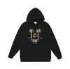 Moda Urbana Transfronteriza de Comercio Exterior Marca Unisex Otoño e Invierno Estampado de Letras Sudadera con Capucha Holgada Pulóver Sudadera Ape Casual Versátil