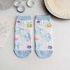 Calcetines japoneses nuevos de dibujos animados para niños, lindos calcetines de cachorro, versión coreana de calcetines náuticos para mujer, calcetines de algodón peinado de una generación de cabello