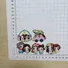 Kawaii Lindo Japonés Acrílico Asiento de Coche Pegatina Acrílica DIY Pegamento de Crema Imán de Refrigerador Llavero Broche Crocs