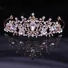 Venda Direta da Fábrica Coroa Infantil Performance Aniversário Mais Vendida Pequena Coroa Versátil Liga de Metal Strass Adorno de Cabeça Acessórios de Cabelo para Performance