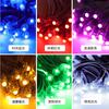 Luzes de Fada Penduradas em Árvore ao Ar Livre Luzes de Cordão de LED com Lâmpadas Expostas de 12V para Decoração de Envolvimento de Árvore