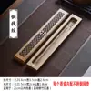 Caja Porta Incienso de Bambú, Quemador de Incienso de Sándalo de Madera, Porta Incienso para Ceremonia del Té en Casa, Base Hueca para Quemador de Incienso