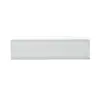 Rodapé 5cm Simples Fibra de Madeira de Bambu Pvc Impermeável, Anti-Colisão, Resistente ao Desgaste Tira de Proteção de Canto para Projetos de Decoração Atacado