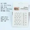 Gemas Faciais Brilhantes com Strass em Formato de Coração Acrílico Diamante Pérola Adesivos Faciais Populares Transfronteiriços do Fabricante