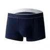 Cuecas 100% Algodão Personalizadas para Homens, Pacote com 50 Cuecas Boxer 100% Algodão, Cuecas Masculinas Antibacterianas 10A, Cuecas Masculinas de Quatro Cantos