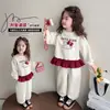 Conjunto de Ropa para Niña Primavera y Otoño 2026 Nueva Ropa de Primavera Elegante para Niños Pantalones Deportivos Casuales para Bebé Conjunto de Dos Piezas de Primavera