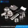 Fábrica de Fundição sob Pressão de Alumínio de Zhejiang Processamento de Precisão de Liga de Alumínio CNC de 4 Eixos Jateamento de Areia Oxidação Acessórios para Carcaça Processamento CNC de Liga de Alumínio