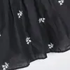 Venta Caliente Transfronteriza de Aliexpress, Nueva Ropa para Mujer Primavera 2026, Elegante y de Moda Vestido de Popelina Bordado 0881404