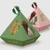 Caja de Embalaje para Zongzi al por Mayor de Fábrica Caja de Regalo para el Festival del Bote del Dragón Diseño Bolsa tipo Bandolera Bolsa de Embalaje para Regalo Caja de Embalaje con Impresión a Color