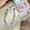 Cachorro Pacha Fofo de Desenho Animado Corrente Coração Rosa Cordão Ccd Contas DIY Decoração de Corrente de Celular Tendência de Presente de Nicho