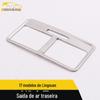 Adequado para 17 Lingxuan moldura decorativa da saída de ar traseira Lingxuan terceira fileira ar condicionado saída de ar do ar condicionado patch brilhante