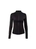 Conjunto de yoga ajustado para mujer, cuello alto, chaqueta de manga larga con cremallera, pantalones de tiburón de cintura alta, conjunto de dos piezas para correr y fitness
