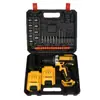 Taladro Recargable con Batería de Litio Taladro de Batería de Litio de Alta Potencia Destornillador Eléctrico Multifuncional Taladro de Pistola Juego de Herramientas de Batería Comercio Exterior