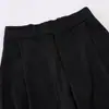Calça Flare Casual Lisa para Homens, Moda Street de Alta Qualidade, Estilo com Vibe Solta, Calça Versátil de Perna Larga e Comprimento Total