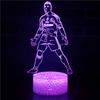 Lámpara de Escritorio LED Pequeña Popular Transfronteriza Souvenir Serie de Fútbol Luz Ambiental Luz Nocturna Acrílica Lámpara Creativa Adorno