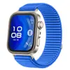 Adecuado para Huawei Fit3/4/4Pro Correa de Nylon tipo Bucle para Reloj Correa de Reloj Tejida con Patrón de Montaña Salvaje