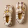 Pantuflas de algodón para mujer, nuevo estilo invierno 2026, pantuflas para casa de interior, resistentes al olor y antibacterianas, pantuflas de felpa, pantuflas de algodón para pareja, antideslizantes, para hombre