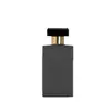 Em Estoque Frascos de Perfume 15mm com Tampa de Rosca 30/50/100ml Embalagem Preto Fosco Sub-Frascos de Vidro Transparente Frascos Cosméticos