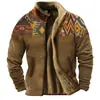 Sudadera con Cremallera Estilo Americano, Sudadera de Corte Holgado, Chaqueta Forrada de Polar, Chaqueta Sudadera de Manga Larga de Marca Moderna Estilo Americano