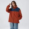 Exportação Transfronteiriça Atacado Roupas Femininas Jaqueta Esportiva Outdoor de Manga Comprida Leve Respirável Cor Contrastante Pg9071