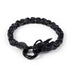 Fábrica en stock directo Moda europea y americana dominante pulsera para hombre personalidad viento nacional pulsera de acero inoxidable