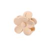 Venta Caliente Transfronteriza 4cm Color Café con Leche Simple Pinza para el Cabello Esmerilada Pequeña Pinza Horquilla para el Cabello de Tiburón para Cabello Femenino Joyería