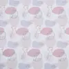 Capa para bolsa de roupas de algodão estampado, malha de algodão classe A para bebês, 300 peças, estampado, dupla face