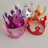 Tocados de Corona de Rey Halloween Junio 1 Día del Niño Disfraces Accesorios de Actuación Corona Brillante de Princesa Príncipe para Adultos