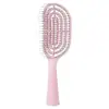 Peine de masaje hueco color macarrón para peinar el cabello voluminoso, peine de masaje exclusivo transfronterizo, peine portátil