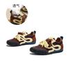 Zapatos de Entrenamiento de Cuero Genuino para Mujer, Nuevos Zapatos Gruesos para Mujer Primavera 2026, Versátiles para Deportes y Viajes Diarios, Zapatos Casuales Estilo Papá