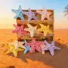 Novos Acessórios de Resina Estrela do Mar DIY Cola de Creme Capa de Celular Grampo de Cabelo Ornamento de Cabelo Tamanco Decoração de Sapato Pingente Materiais