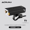 ACRUNU farol de bicicleta de alto lúmen liga de alumínio para mountain bike luz de ciclismo à prova d'água luz para ciclismo noturno de bicicleta