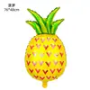 Balões de Frutas de 18 polegadas Flutuando no Ar Hélio Decoração de Aniversário Infantil Melancia Morango Abacaxi Milho Balões de Filme de Alumínio