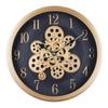Reloj de Pared Estilo Industrial Retro Engranaje Steampunk Mecánico Silencioso Creativo Reloj de Pared Estudio Cafetería Decoración Reloj