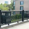 Corrimão de Escada Liga de Alumínio Guarda-corpo de Varanda Simples Grade de Jardim para Villa Postes de Parede para Pátio Externo Corrimão