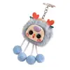 Llavero de Peluche para Niños de Tres Años, Colgante de Bola de Peluche de Dragón con Múltiples Patas, Lindo Colgante para Bolso, Nuevo Regalo de Moda para Parejas