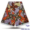 Comercio exterior buena calidad estilo transfronterizo tela batik de doble cara falda colorida para mujer tela estampada étnica en stock al por mayor