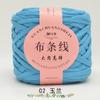 Tiras de Tela de Alta Elasticidad de 280 g, Rollos Grandes, Bolas Grandes, Bolsas de Crochet Tejidas a Mano, Pantuflas, Tiras de Tela, Hilo al por Mayor Transfronterizo