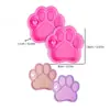 Molde de Silicona para Colgante de Pata de Gato y Pata de Perro, Regalo para Mascotas, Manualidades para Perros, Llavero, Molde de Resina