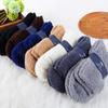 Meias de veludo meia cor sólida masculinas outono e inverno, meias de chão de carpete, meias de veludo coral, meias de dormir de toalha quente e espessa