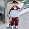 Conjunto de Ropa de Otoño para Niños 2026 Nuevo Estilo Coreano Pequeño Caballero Ropa Infantil Calle Fresca Niños Pequeños Conjunto de Dos Piezas Primavera y Otoño