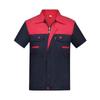 Conjunto de Roupas de Trabalho de Verão Masculino Oficina de Fábrica Roupas de Fábrica Roupas de Trabalho de Manga Meia Roupas de Proteção de Trabalho de Manga Curta Roupas de Trabalho para Reparo Automotivo