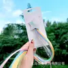 R Celebridad de Internet Transfronteriza Accesorios para el Cabello de Niños Unicornio Estrella Peluca de Colores Pasador Pinza de Pelo de Moño para Niñas Femenino